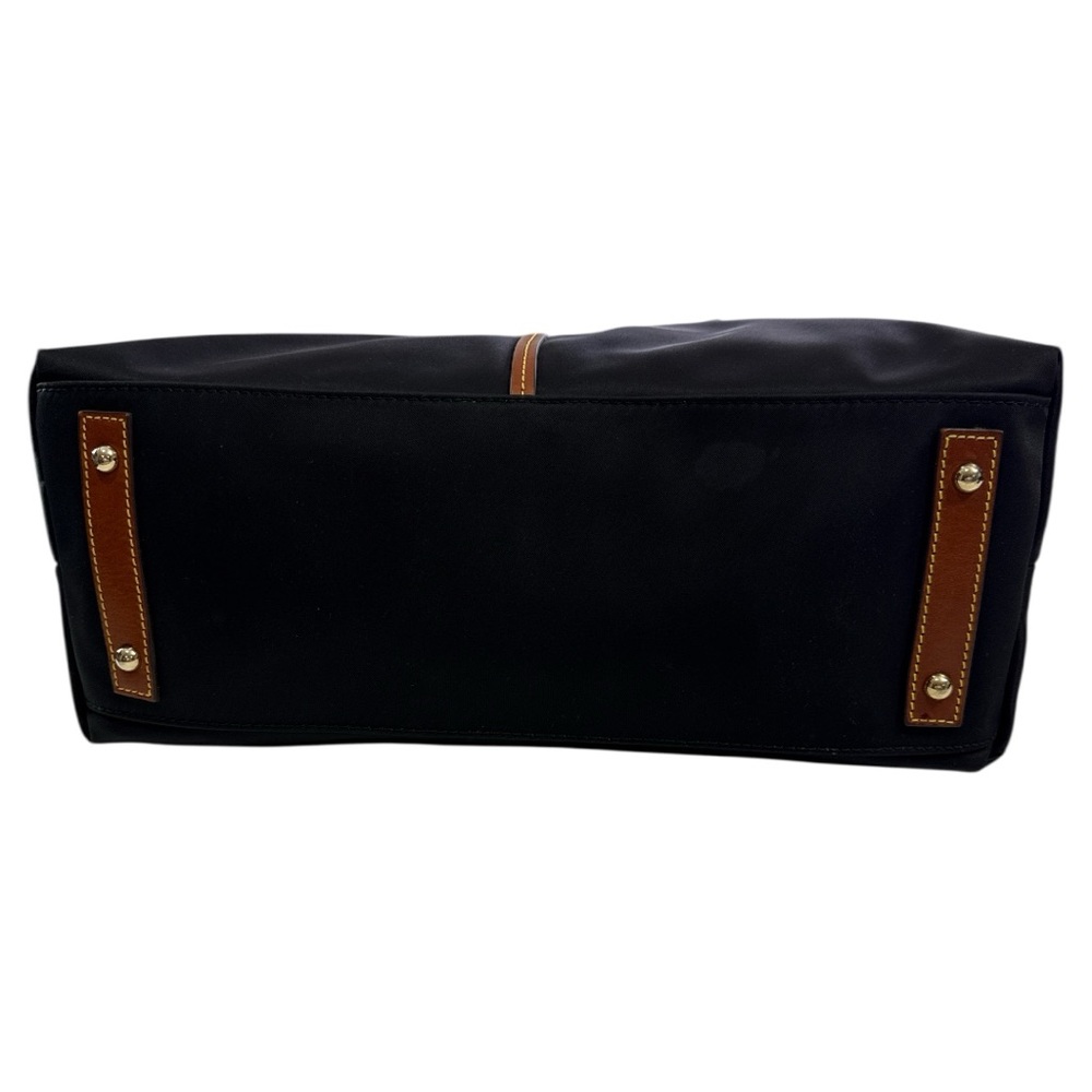 DOONEY AND BOURKE WAYFARER BLACK NYLON SATCHEL HANDBAG CROSSBODY PURSE - Picture 5 of 10